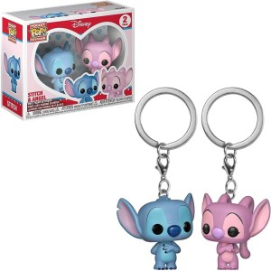 Disney Stitch e Angel portachiavi